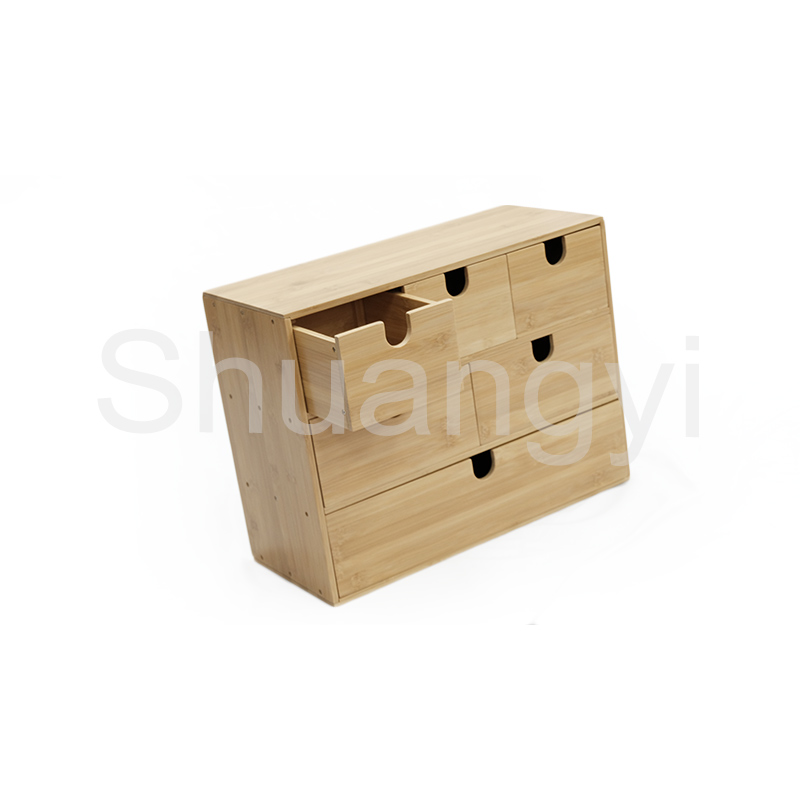 Bamboo storage drawer
