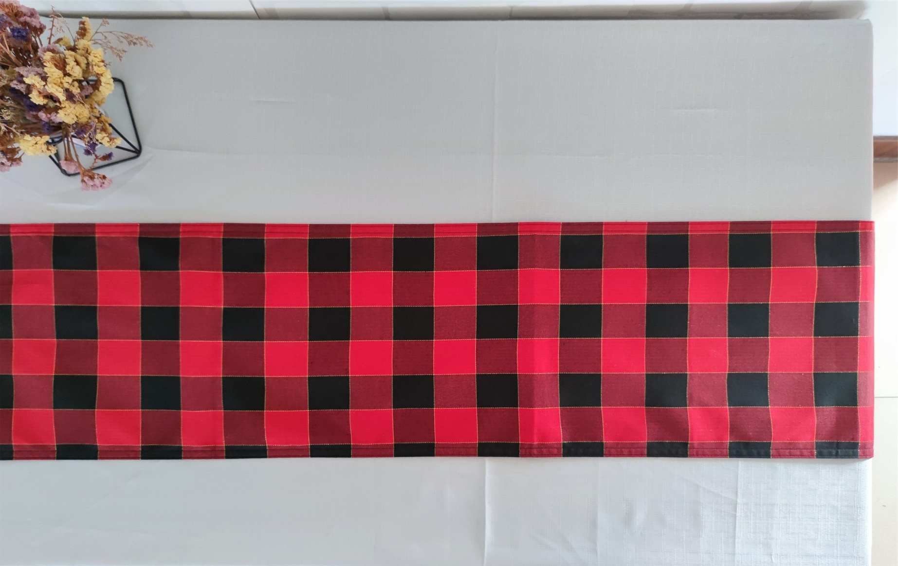 Plaid Table Runner