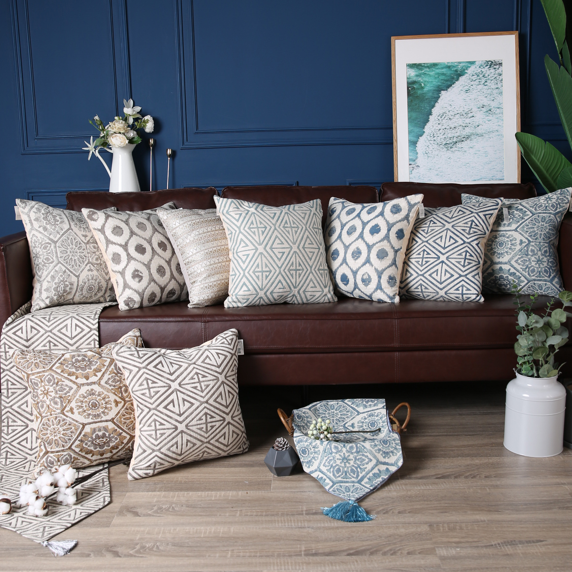 Cusion/Pillow/Tablerunner /blanket for Home Sofa Office Seat Decoration