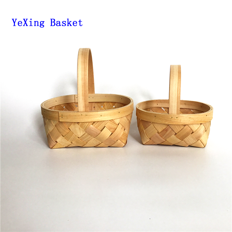 Mini chipwood basket