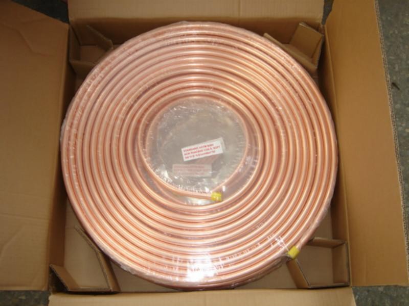 Refrigeration copper coil , COPPER TUBE, refrigeration tube