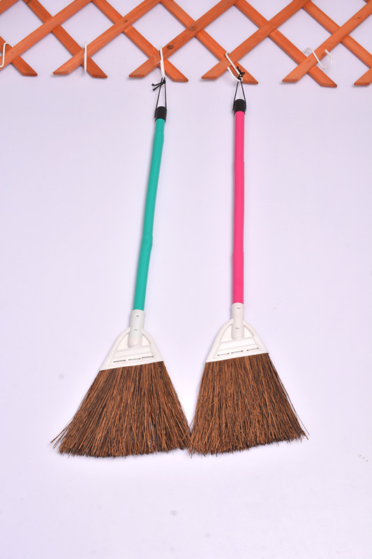 palmyra fibre broom/nature fibre broom/garden tool