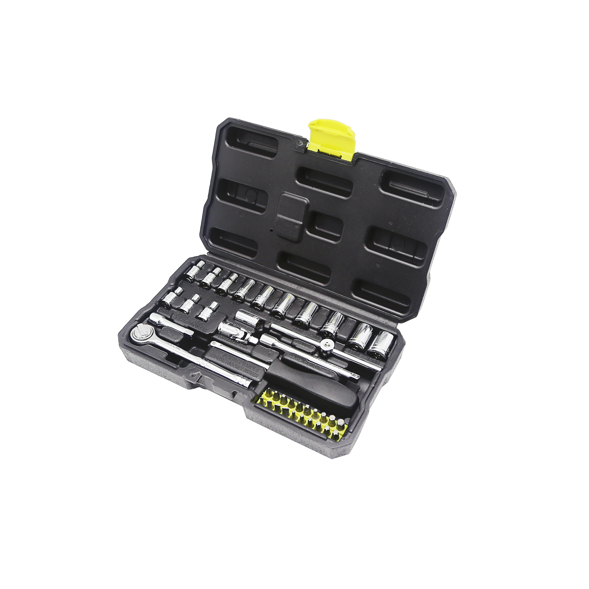 40pc Pro 1/4 Inch Drive Socket Set