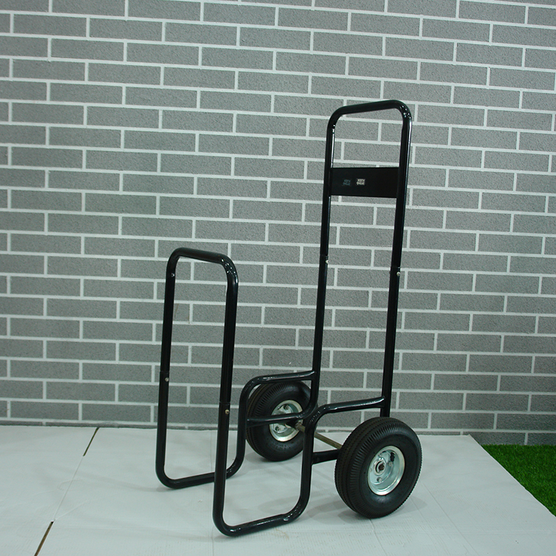 Log Caddy WITH PPNEUMATIC WHEELS WITH CAPACITY 60kgs, KD style /HT-08A