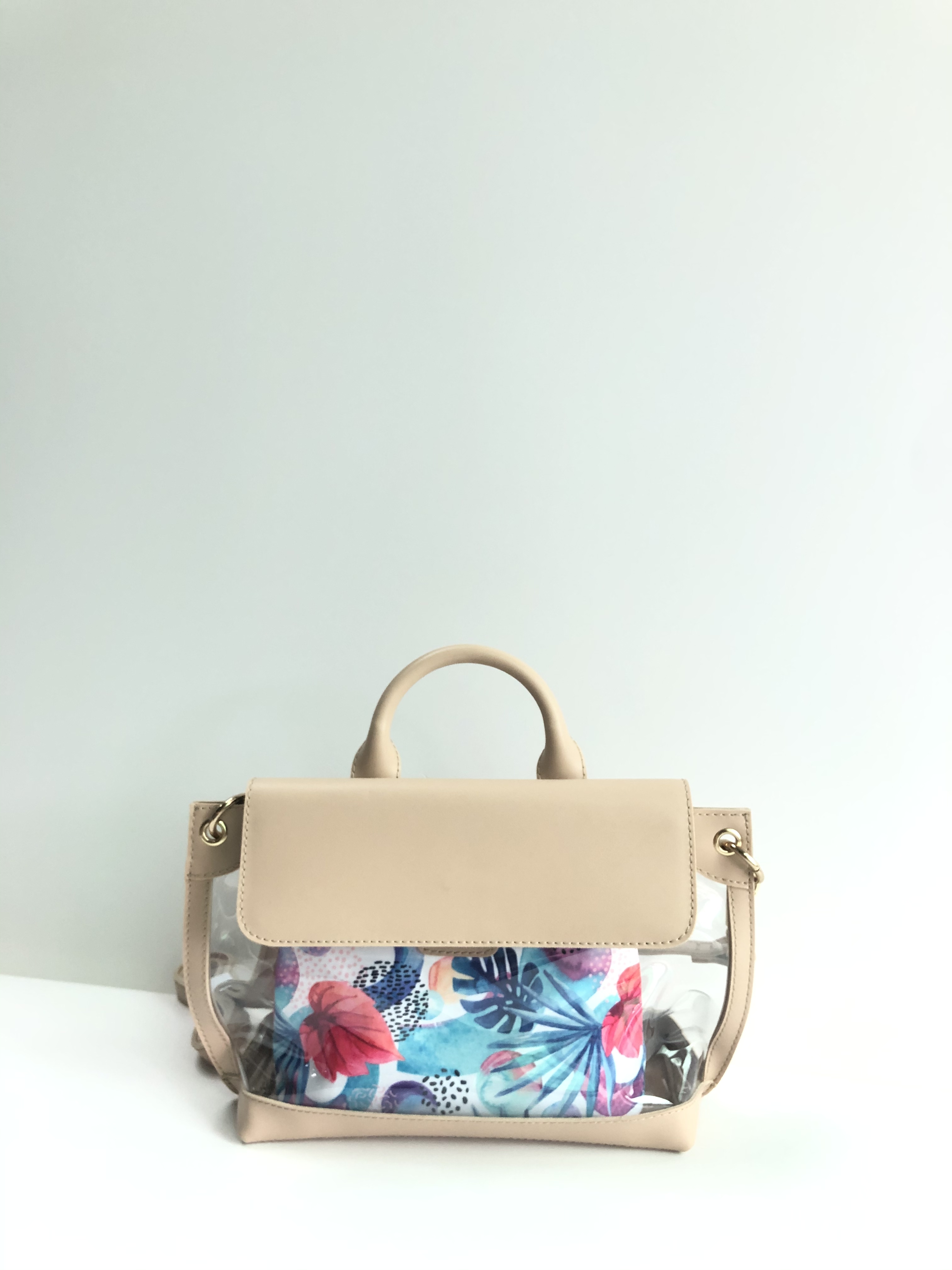 digital print shoulder bags 2 in 1