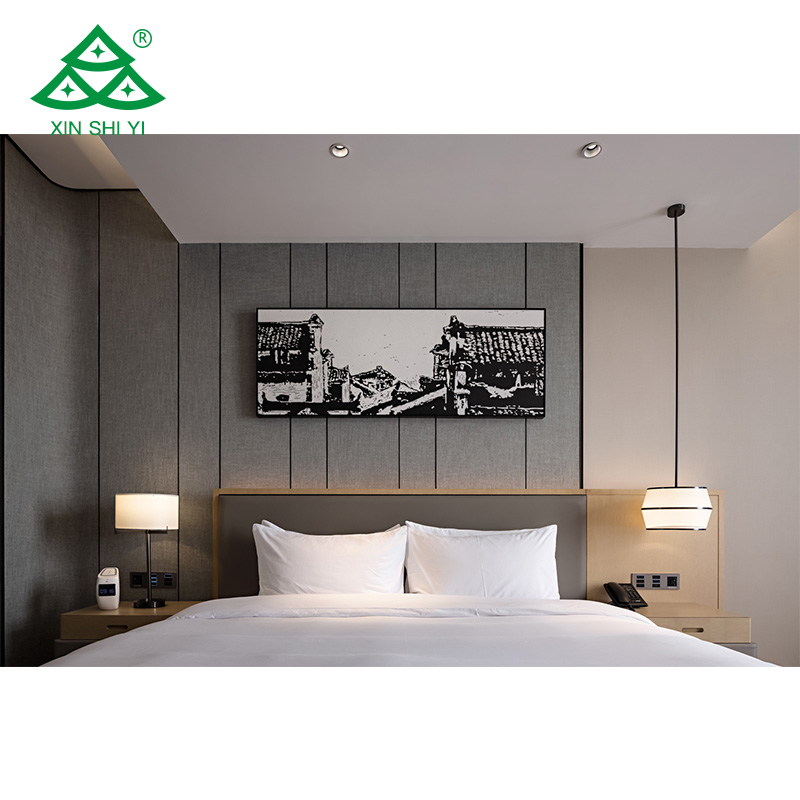 Luxury hotel guest room bed room furniture set