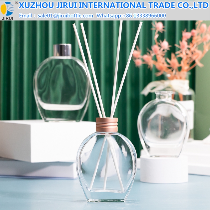 flat square glass bottle aromatherapy bottle 100ml 150ml