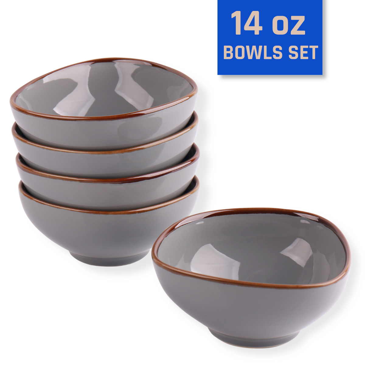 Stoneware ceramic bowl