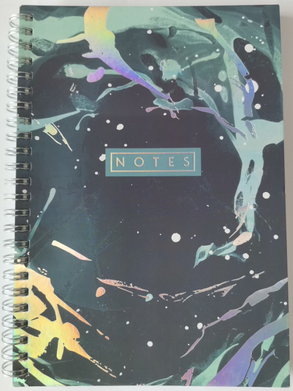 Hardcover notebook