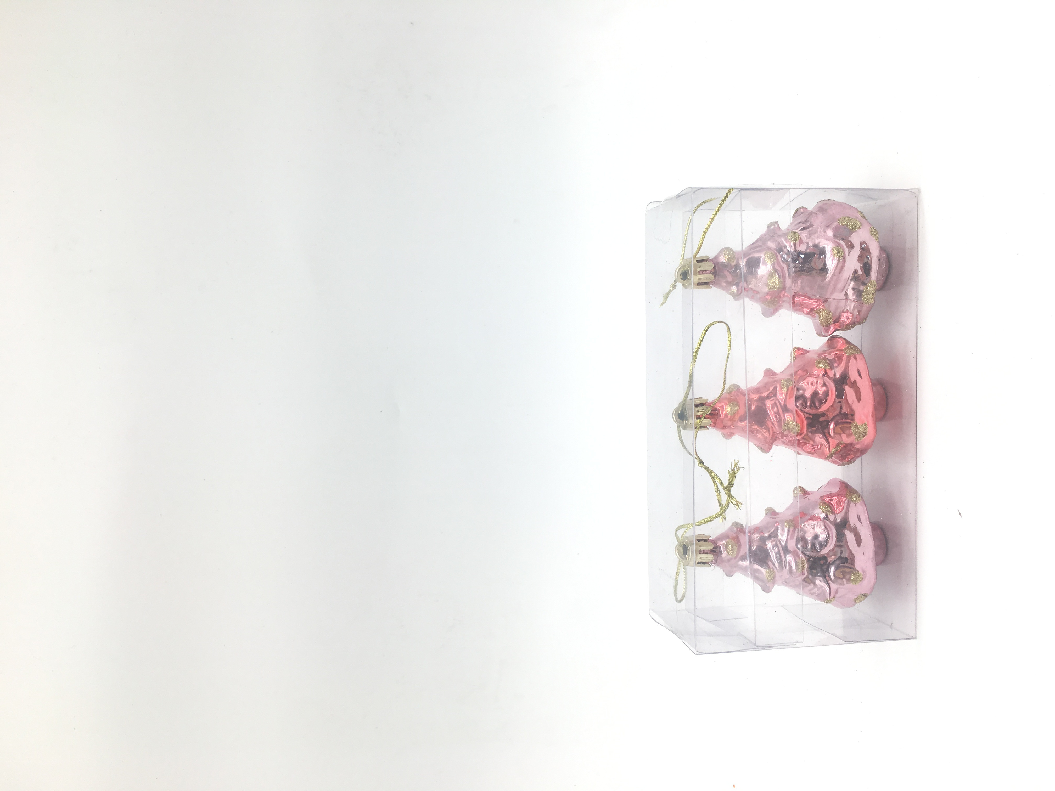 X'MAS S/3 7CM multi color elegent decorations
