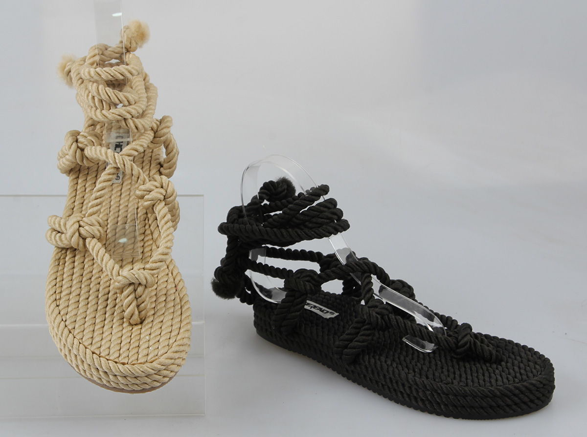 Ladies Hemp Rope Shoes
