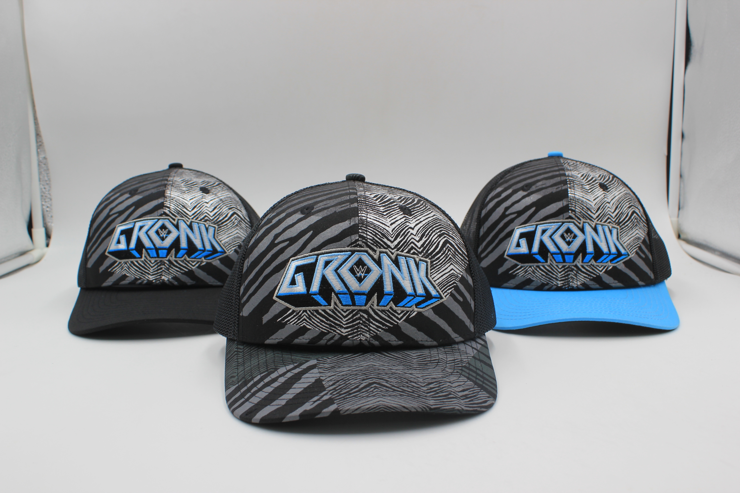DC 6 panel baseball cap removable visor embroidery logo and screen print