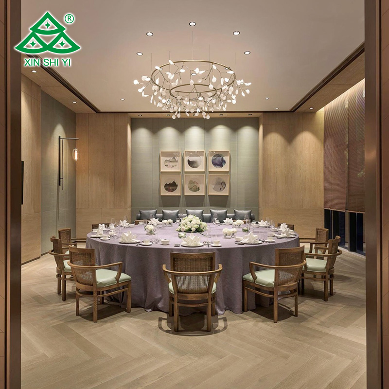 Customized Hotel Restaurant Furniture Sets Modern Design Dining Table with Chairs For Sale
