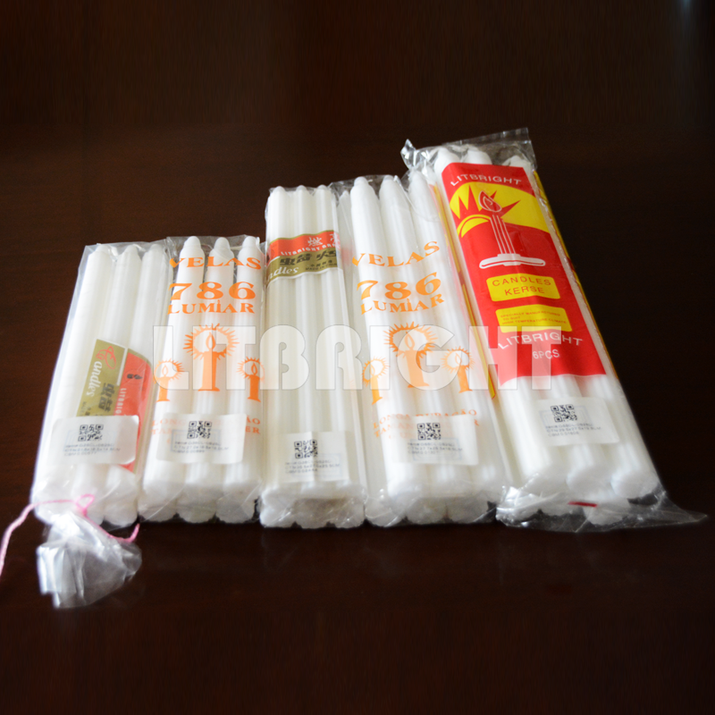 fluted candle
