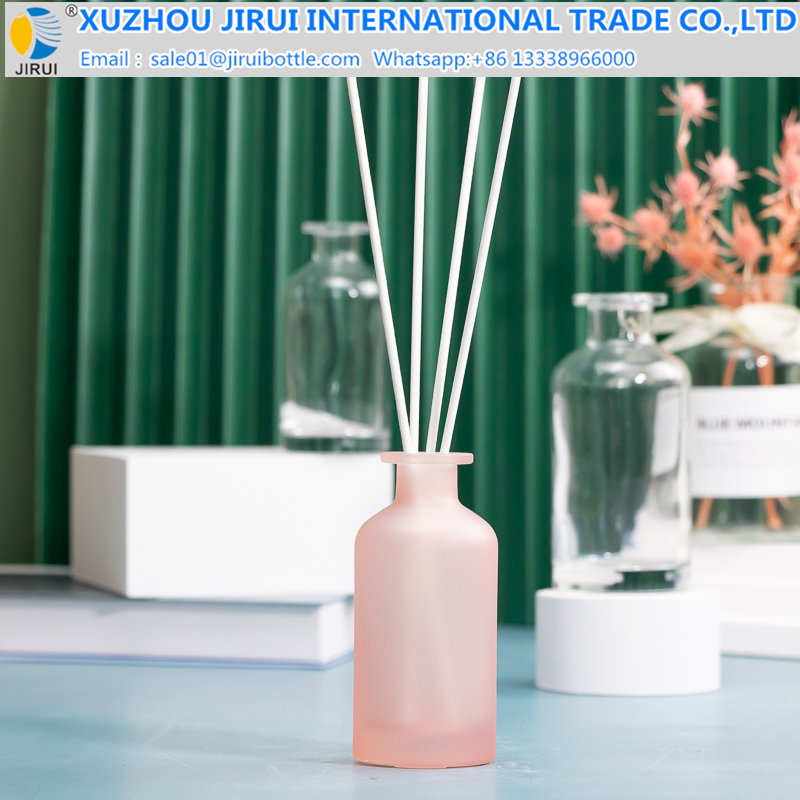 Round Shoulder Glass Bottle Perfume Bottle Aroma Diffuser Bottle 100ml 200ml