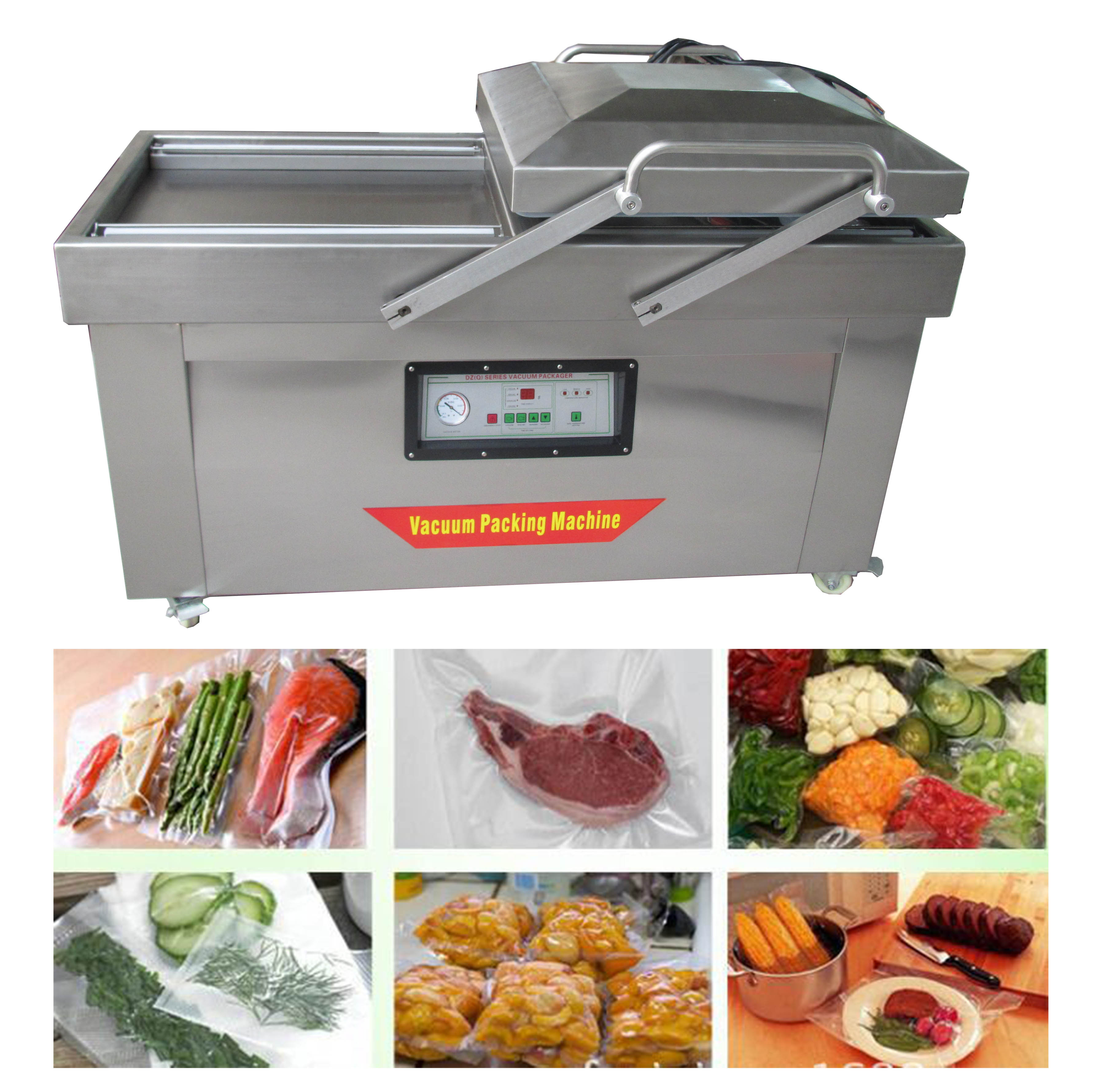 Double Chambers Vacuum Sealer
