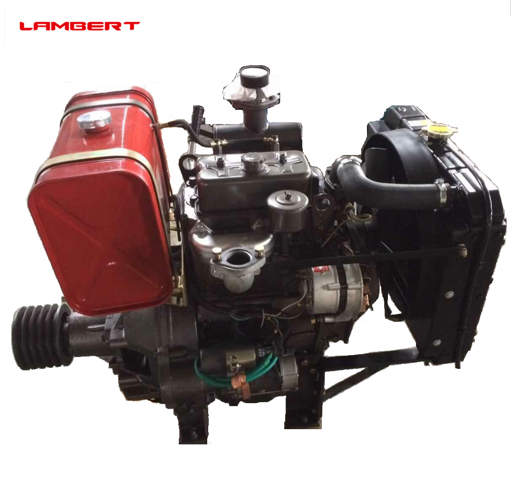 Weifang R205P diesel Industrial use stationary engine diesel 4 stroke 2 cylinder small engine with best price