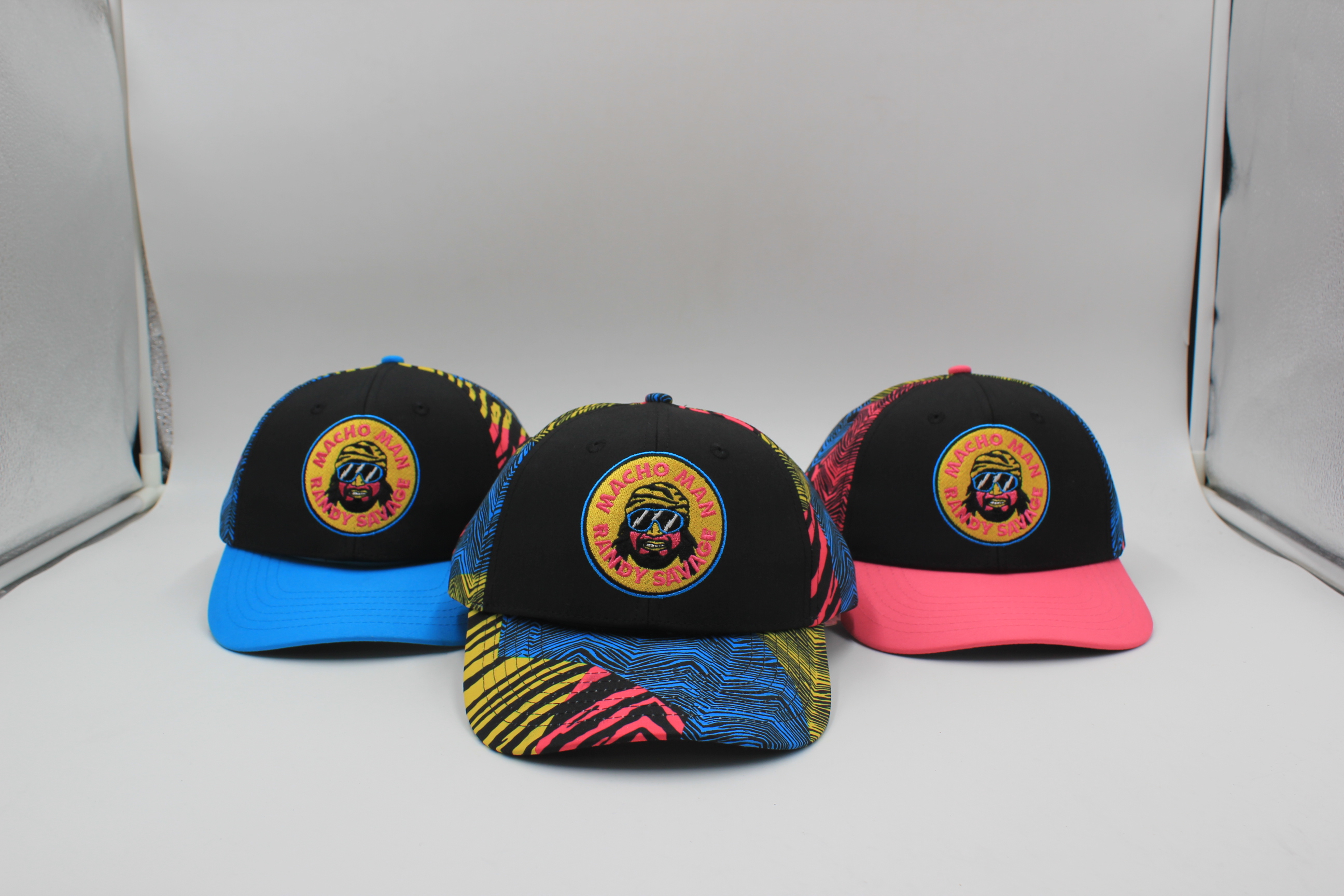 6 panel baseball cap removable visor embroidery logo and screen print