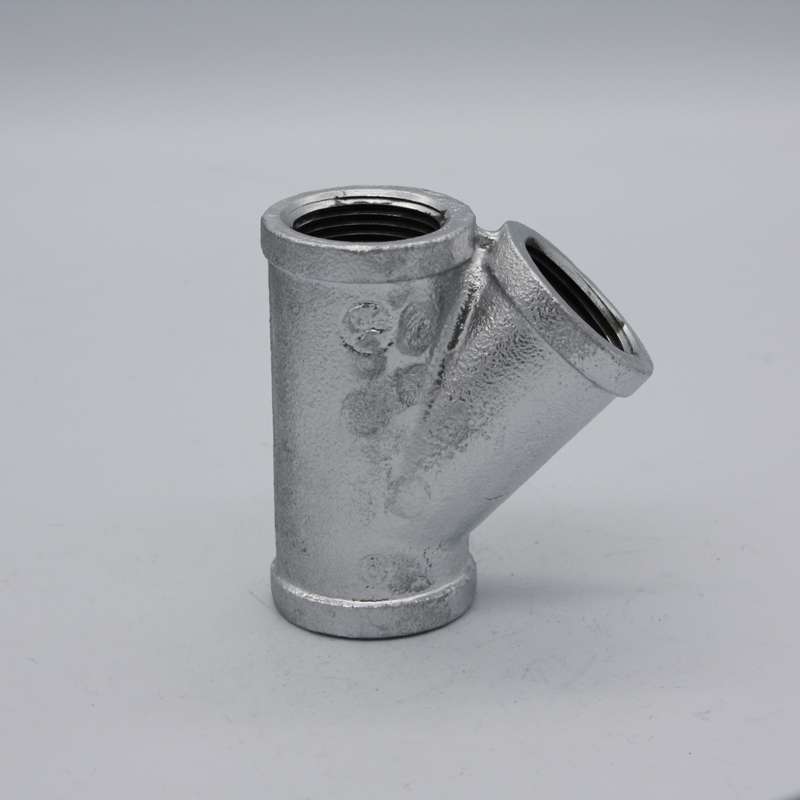 galv Banded Lateral Y Branch Tee 45° Fig.165