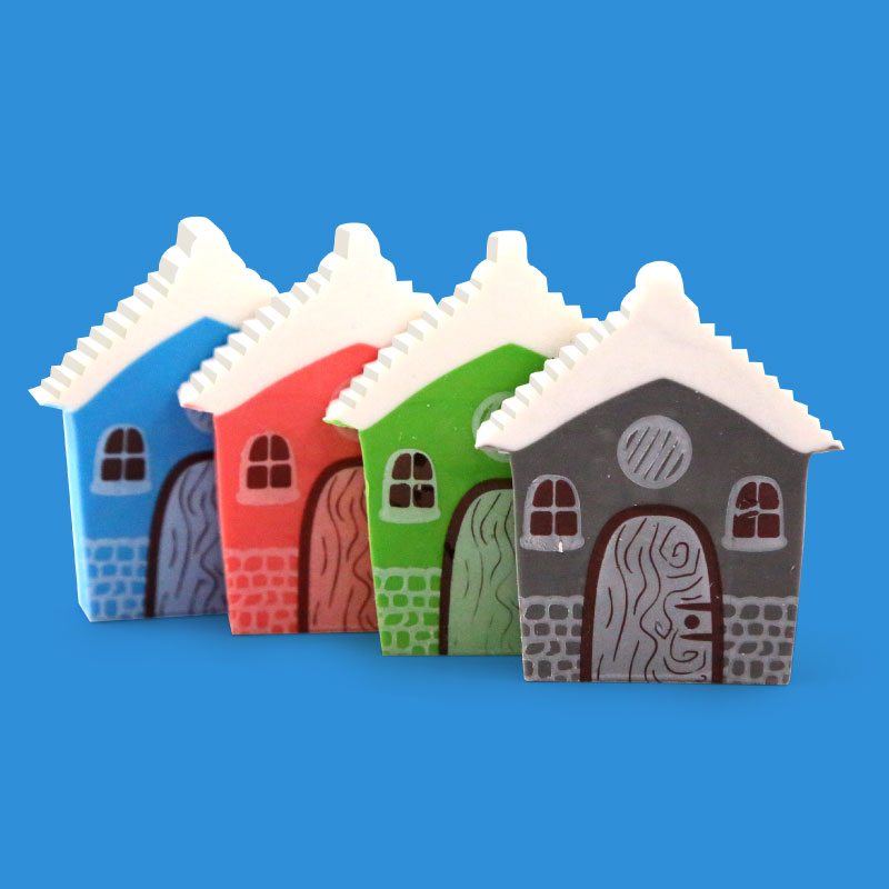 ZD-6745 Carton House Eraser