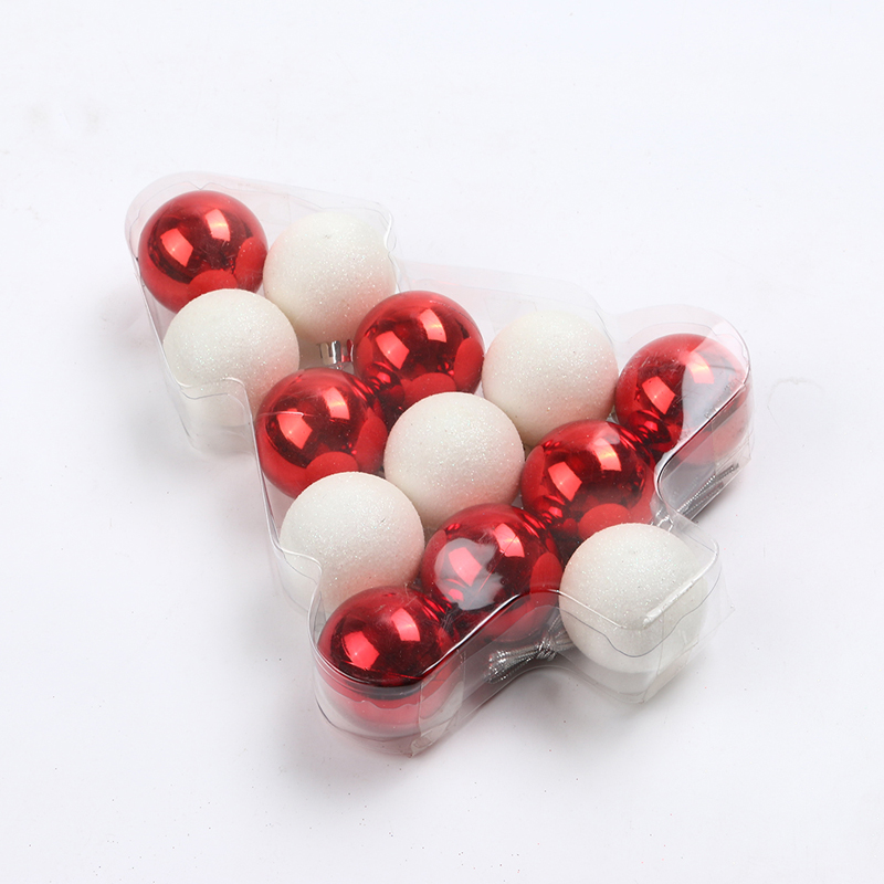 Christmas Tree Ornaments Plastic Christmas Ball 4CM