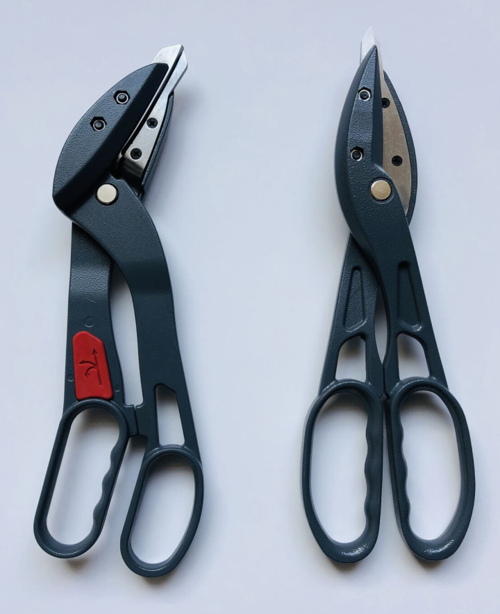 Tin Scissors with aluminum handle