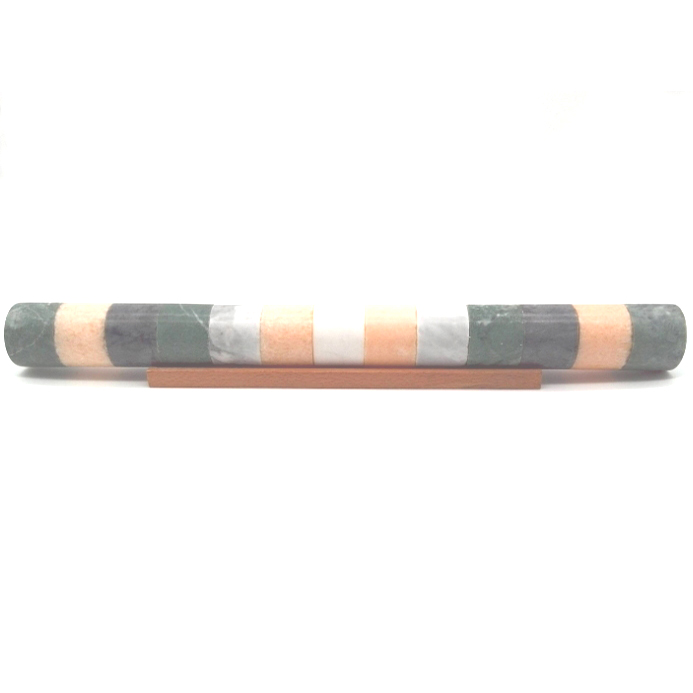 Natural Elegant Marble Stone Rolling Pin Non - Stick Rolling Pin For Baking