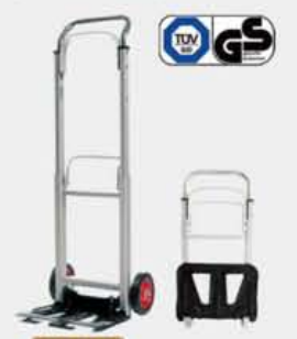 HAND TROLLEY WITH SOLID WHEELS WITH CAPACITY 90kgs WITH GS CERTIFICATE HT-033