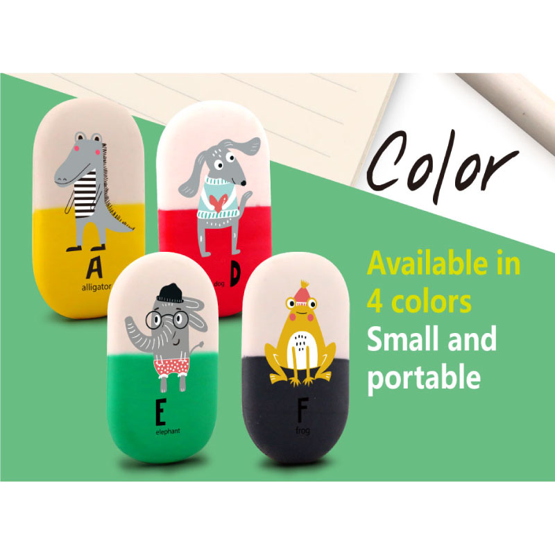 ZD-6522 Capsule 1/2 Eraser