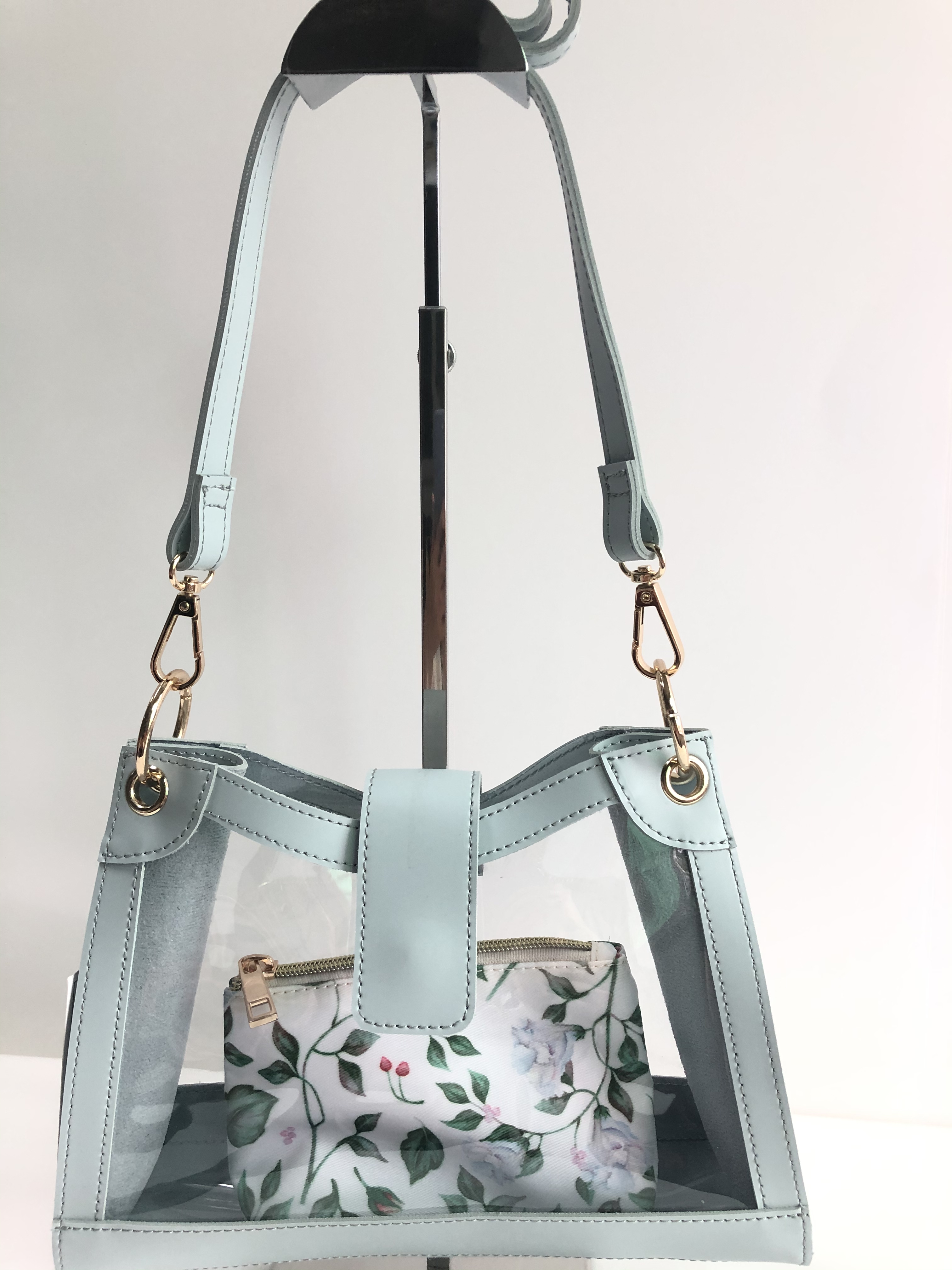 Digital print PVC shoulder bags