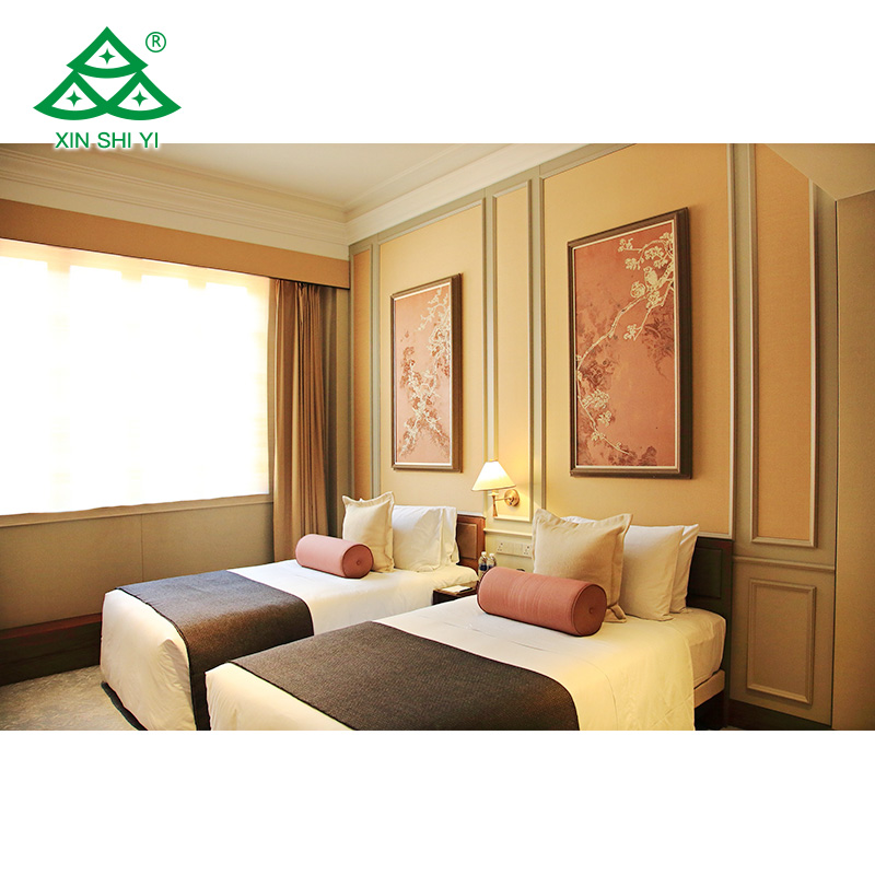 Luxury 4 star hotel suite room furniture king size bedroom sets hot selling