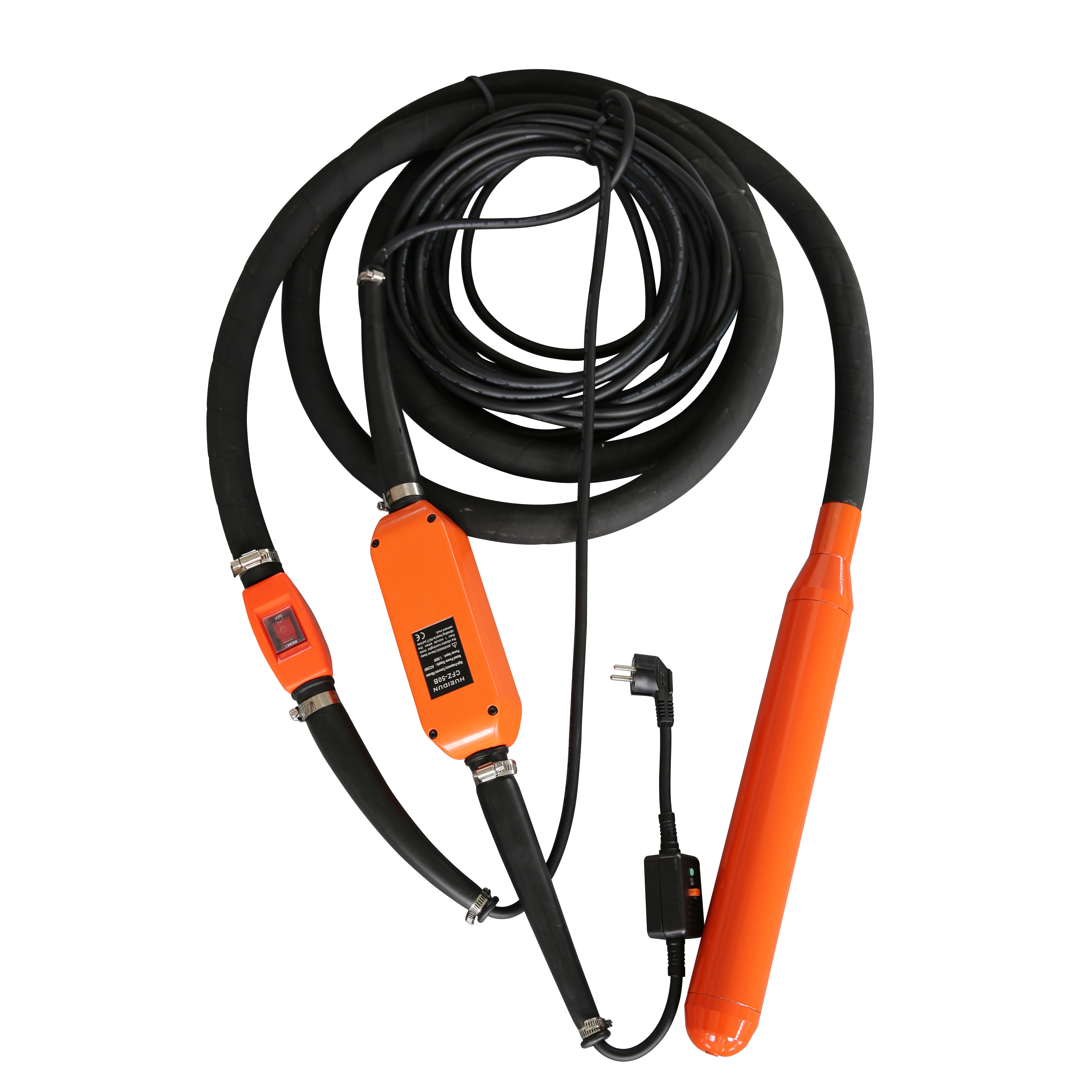 High frequency concrete vibrator