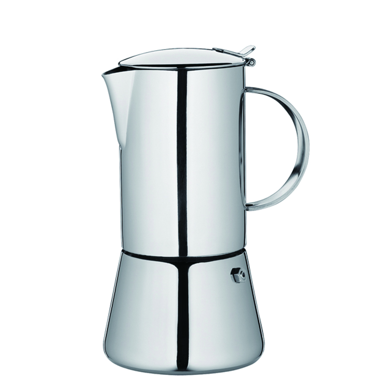 Stovetop coffee maker espresso maker stainless steel Italian coffee machine moka pot for all stoves