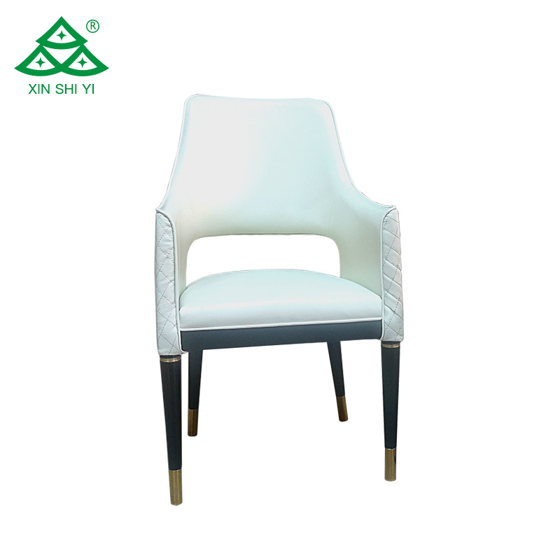 Hotel Restaurant Furniture PU Leather Chair Modern Cheap Restaurant Chairs Factory Sale