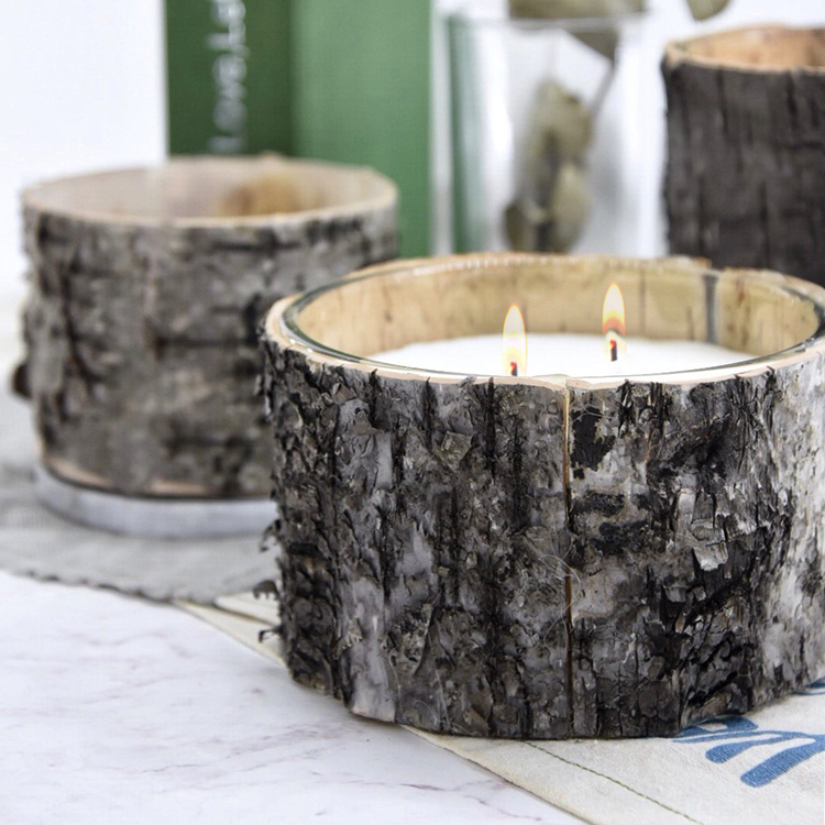 Candle holder soy wax scented candle glass candle jar
