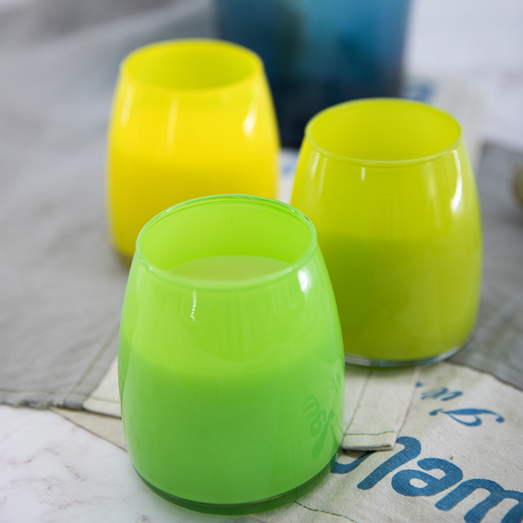 Candle holder soy wax scented candle glass candle jar
