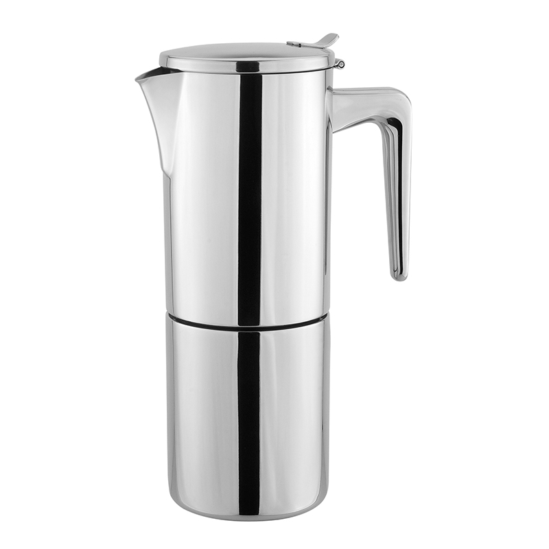 Stovetop coffee maker espresso maker stainless steel Italian coffee machine moka pot for all stoves