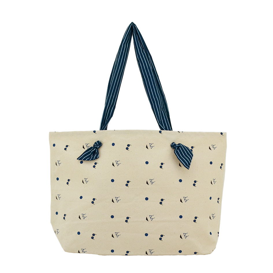 100% canvas fashion tote bag