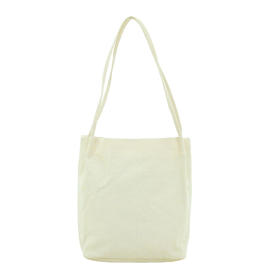 100% cotton canvas shoulder bag