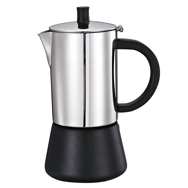 Stovetop coffee maker espresso maker stainless steel Italian coffee machine moka pot for all stoves