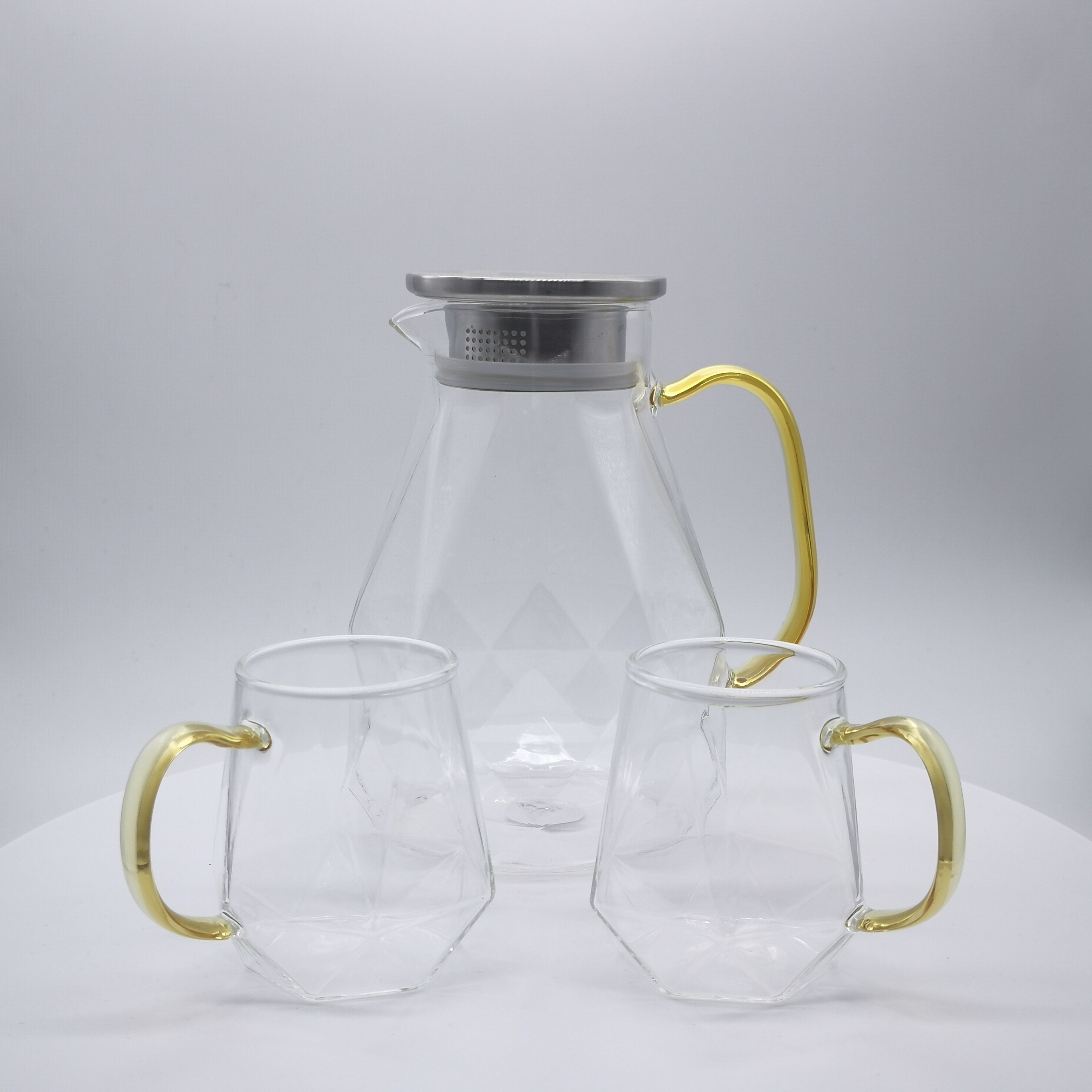 Borosilicate pitcher set