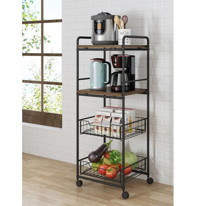 Kitchen small 4-tier Rack