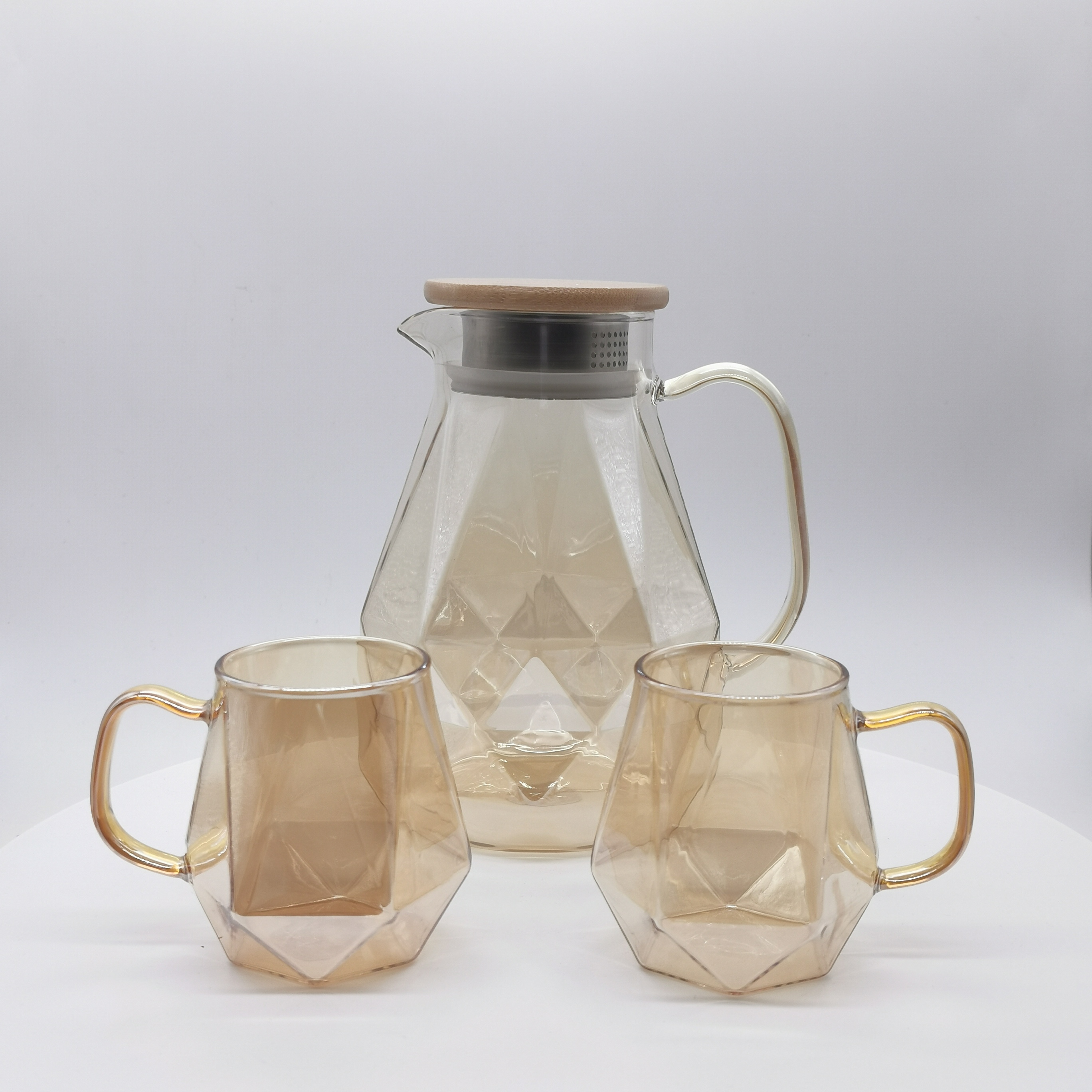 Borosilicate pitcher set