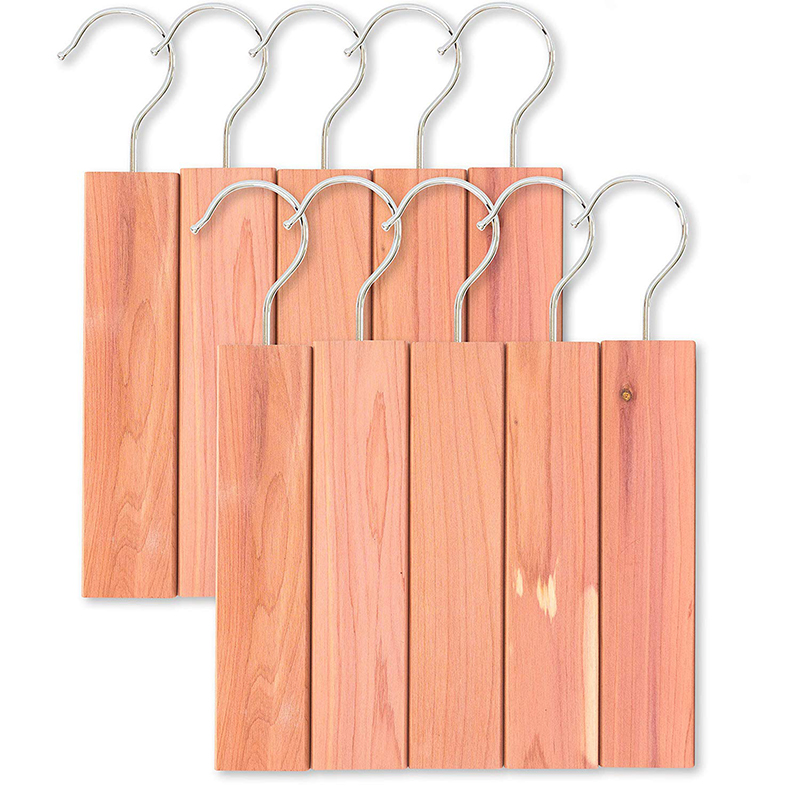 Custom LOGO 100% Natural Scented Red Cedar Balls Cedar Wood Blocks Hanger Cube