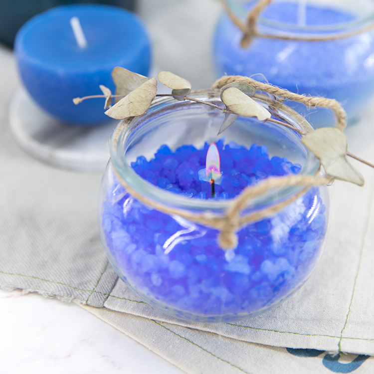 Candle holder soy wax scented candle glass candle jar