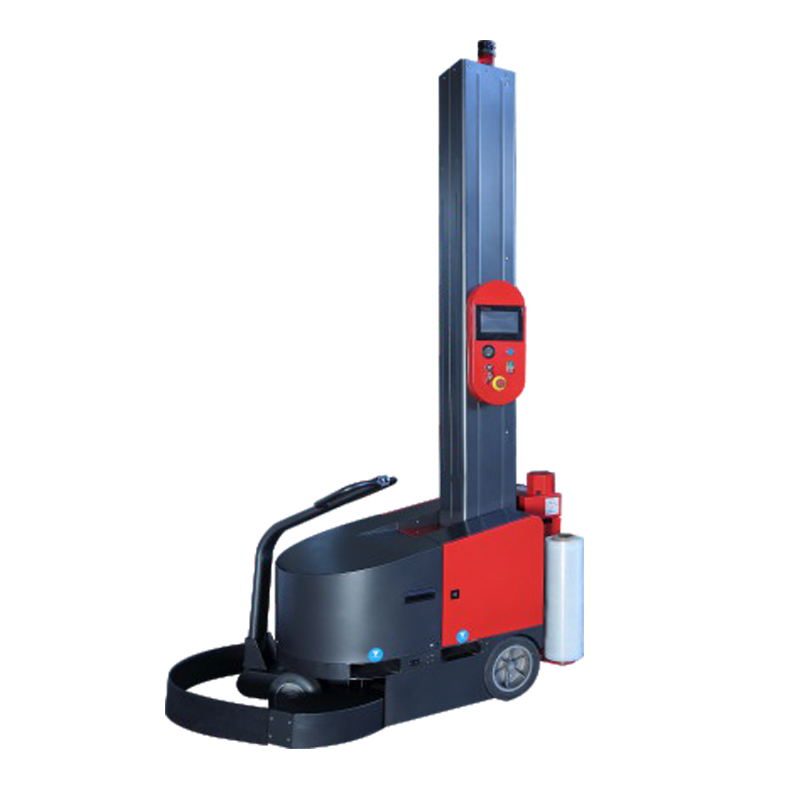 Mobile Pallet Wrapper Robot Wrapping Machine