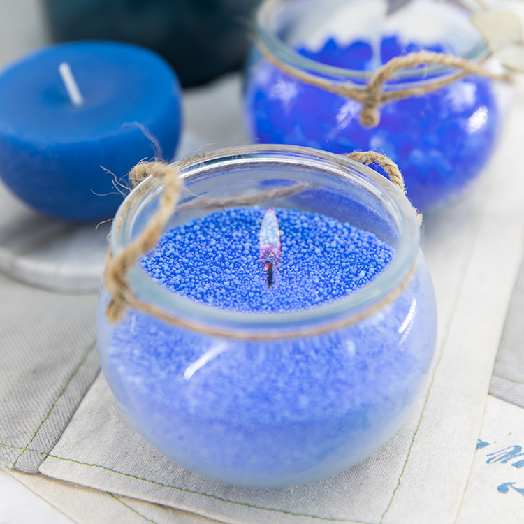 Candle holder soy wax scented candle glass candle jar