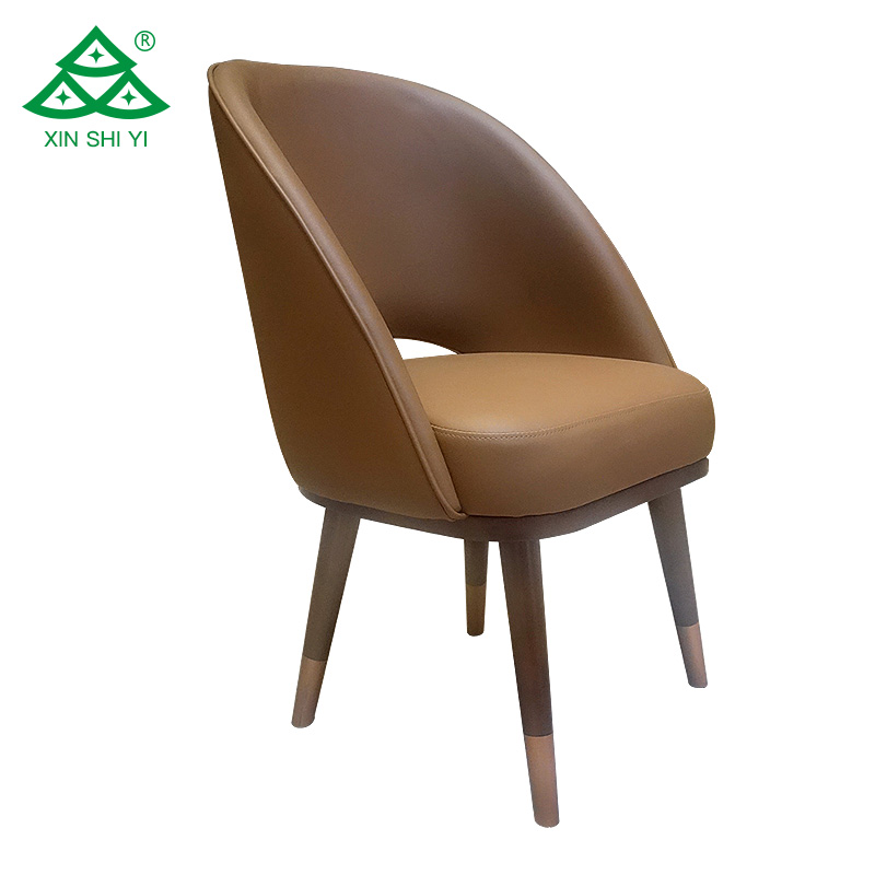 Standard Size Customized Modern Design Leather Leisure Chair For Hotel