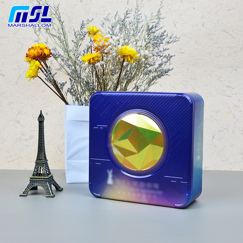 Mooncake tin Tin box tinbox tin metal tin metal can tin can