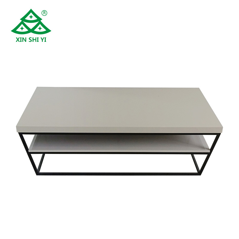luxury living room coffee table with high glossy painting